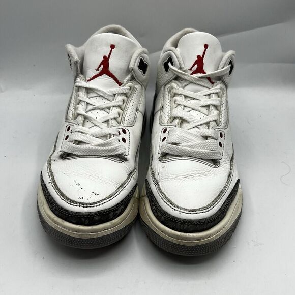 Nike Air Jordan 3 Retro White Cement Reimagined Size 7 Basketball DN3707-100 - Picture 3 of 11